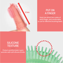 Load image into Gallery viewer, Sillymann Platinum Silicone Finger Tooth Brush | WSB242