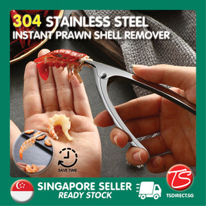 Stainless Steel Prawn Shrimp Deveiner Peelers Remover Peel Device Creative Kitchen Tools Shrimp Shell Peel Off