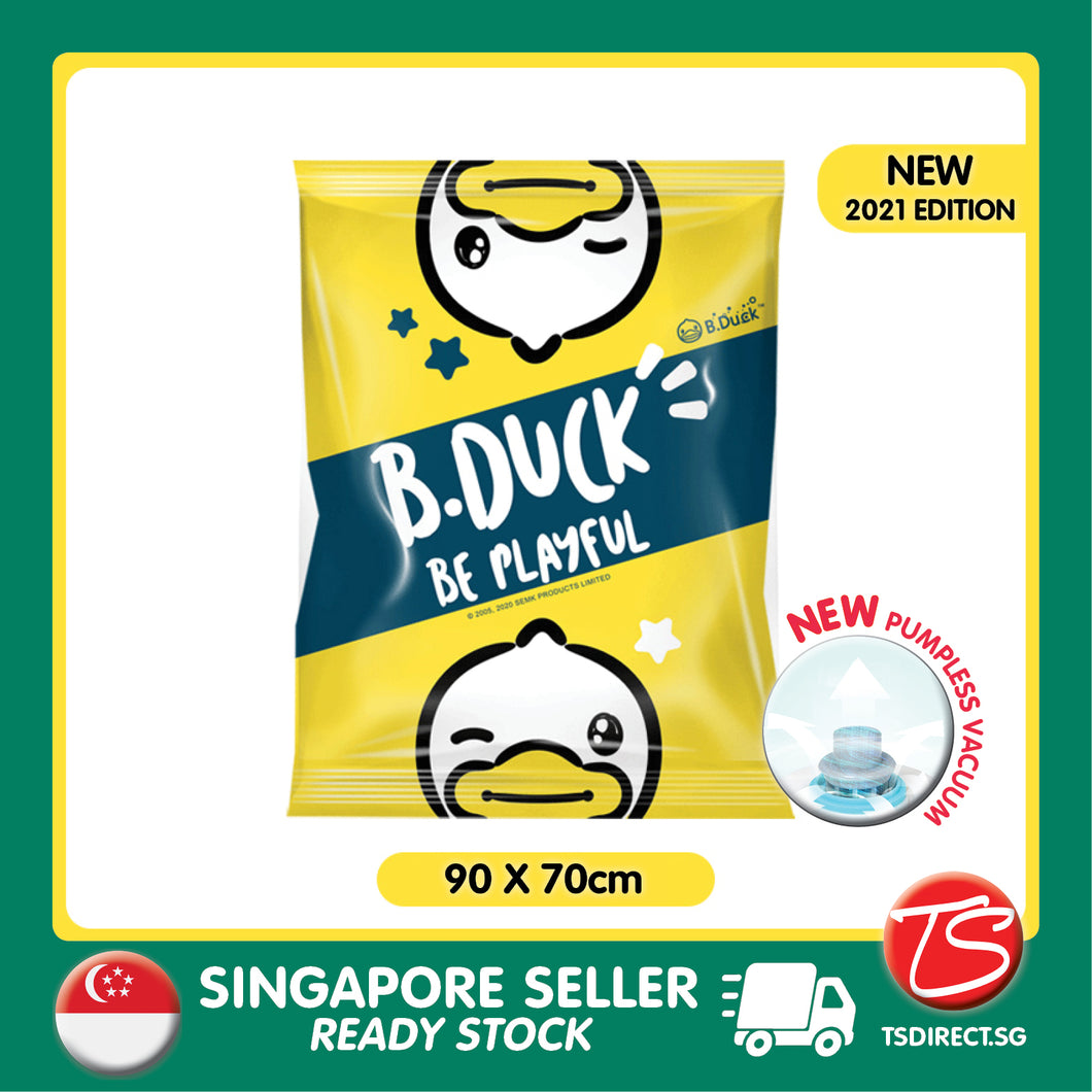 [ 2021 | Pumpless ] B.Duck DR Storage Ziplock Vacuum Bag (90cm x 70cm)