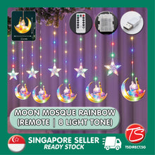 Load image into Gallery viewer, MOON MOSQUE USB Type Hari Raya Festive Night Decoration Fairy LED Light