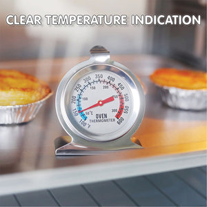 Stainless Steel Oven Baking Temperature Indication Thermometer | 50-300℃.