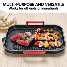 Load image into Gallery viewer, [ Oval ] Korean Induction Gas Ceramic Stove Friendly BBQ Grill Pan Hot Plate