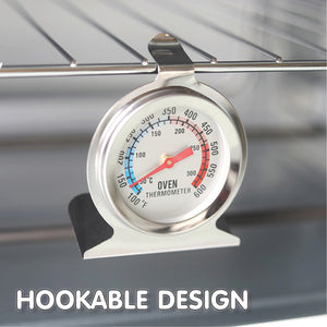 Stainless Steel Oven Baking Temperature Indication Thermometer | 50-300℃.
