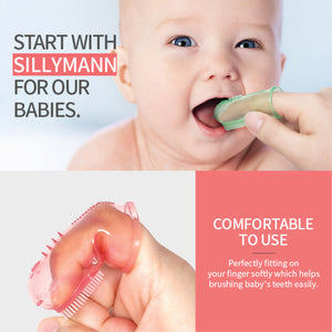 Sillymann Platinum Silicone Finger Tooth Brush | WSB242