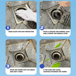 JAPAN GLOBAL WAREHOUSE Sewage Declogging Cleanser