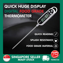 Load image into Gallery viewer, Large Display Digital Thermometer with Probe