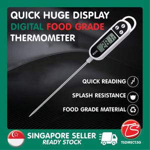 Large Display Digital Thermometer with Probe