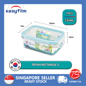 Easyfilm Tritan Food Storage Container Box RECTANGLE 2