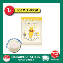 Load image into Gallery viewer, Pooh Bear Vacuum Compression Travel Plastic Bag [ 80cm x 60cm ]
