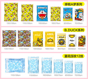[ 2021 | Pumpless ] B.Duck DR Storage Ziplock Vacuum Bag (100cm x 130cm)