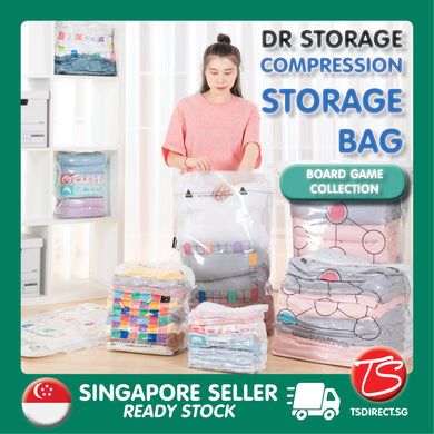 DR Storage Vacuum Compression Travel Reusable Sealed Jumbo Bag