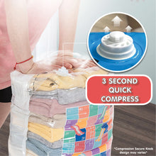Load image into Gallery viewer, DR Storage Vacuum Compression Travel Reusable Sealed Jumbo Bag