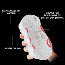 Load image into Gallery viewer, Korean Children Bath Exfoliating Soft Scrub Sponge | Body Scrub | Dead Skin Remove | For Children Newborn Adult Kid Baby