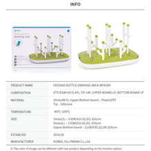 Load image into Gallery viewer, Sillymann Platinum Silicone Feeding Bottle Draining Rack | WPK500
