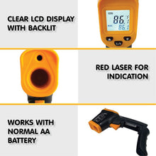 Load image into Gallery viewer, Industrial Grade Infrared Laser Food Thermometer