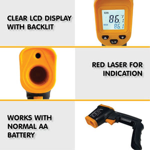 Industrial Grade Infrared Laser Food Thermometer
