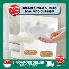 Load image into Gallery viewer, Automatic Dual Head Touchless Liquid Foam Soap Detergent Dispenser | Kitchen Bathroom | USB Charging