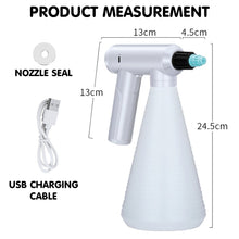 Load image into Gallery viewer, Portable Rechargeable Electric Auto Spray Bottles for Plant Flower Cleaning Misting Sports | Indoor Use Handheld