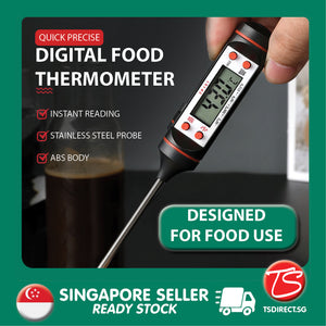 Kitchen Cooking Digital Precise Thermometer For BBQ Food Meat Cooking Baking Chocolate Baby Milk