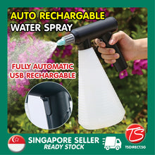 Load image into Gallery viewer, Portable Rechargeable Electric Auto Spray Bottles for Plant Flower Cleaning Misting Sports | Indoor Use Handheld