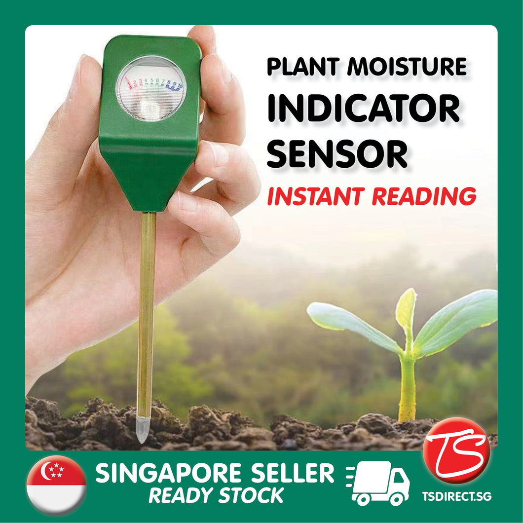 Mini Battery Less Soil Moisture Meter Sensor Tester Detector Hygrometer | Gardening Plant Flower Planting