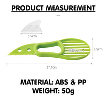 Load image into Gallery viewer, 3 In 1 Multi Functional Avocado Kitchen Slicer Cutter Knife