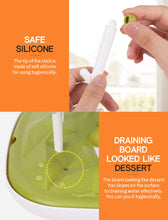 Load image into Gallery viewer, Sillymann Platinum Silicone Feeding Bottle Draining Rack | WPK500