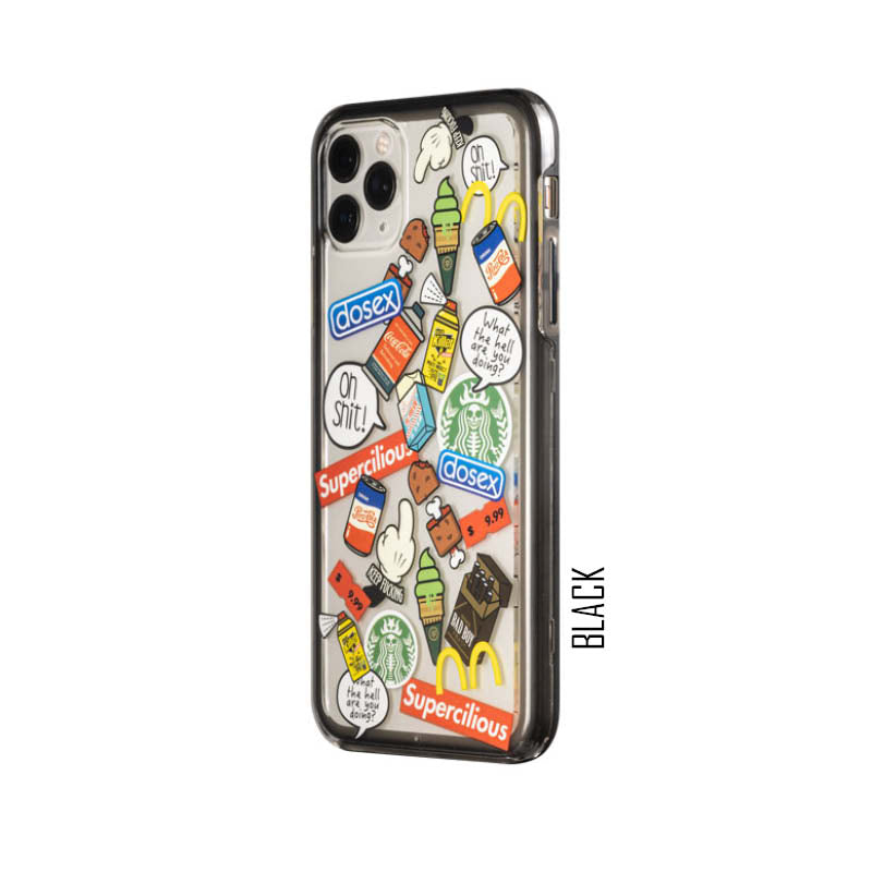 [NOCOQUE] Hype Logo Full Shock Protection Impact Case Bumper for IPHONE [DOSEX OH SHIT BAD BOY KEEP FXXKING KILLER]