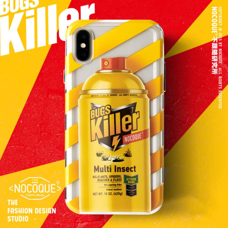 [NOCOQUE] Bug Killer Insecticide Pesticide HypeBeast Full Shock Protection Case [ APPLE IPhone]