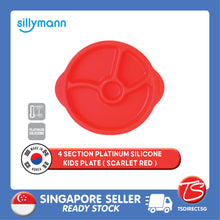 Load image into Gallery viewer, Sillymann Platinum Silicone 4 Section Kid Plate | WSB262