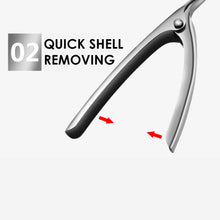 Load image into Gallery viewer, Stainless Steel Prawn Shrimp Deveiner Peelers Remover Peel Device Creative Kitchen Tools Shrimp Shell Peel Off