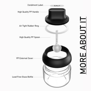 [WIDE Edition] ROBOROBO High Quality Honey Bottle/Oil Bottle/Seasoning Storage Container