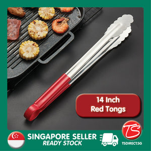 Stainless Steel One Pieces Food Grade Kitchen Tongs