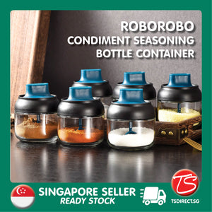 [WIDE Edition] ROBOROBO High Quality Honey Bottle/Oil Bottle/Seasoning Storage Container