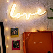 Load image into Gallery viewer, Trendy USB &amp; Battery Powered Decorative Neon Light [LOVE][HOT PINK]