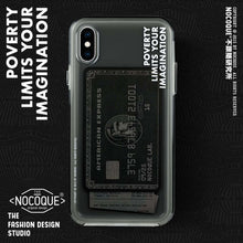 Load image into Gallery viewer, [NOCOQUE] Amex Black HypeBeast Full Shock Protection Impact Case for Iphone