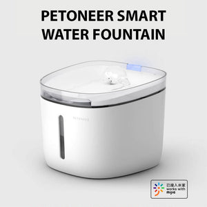 Petoneer Smart Xiaomi Mijia Pets Drinking Fountain Water Feeder Bowl with Carbon Filter