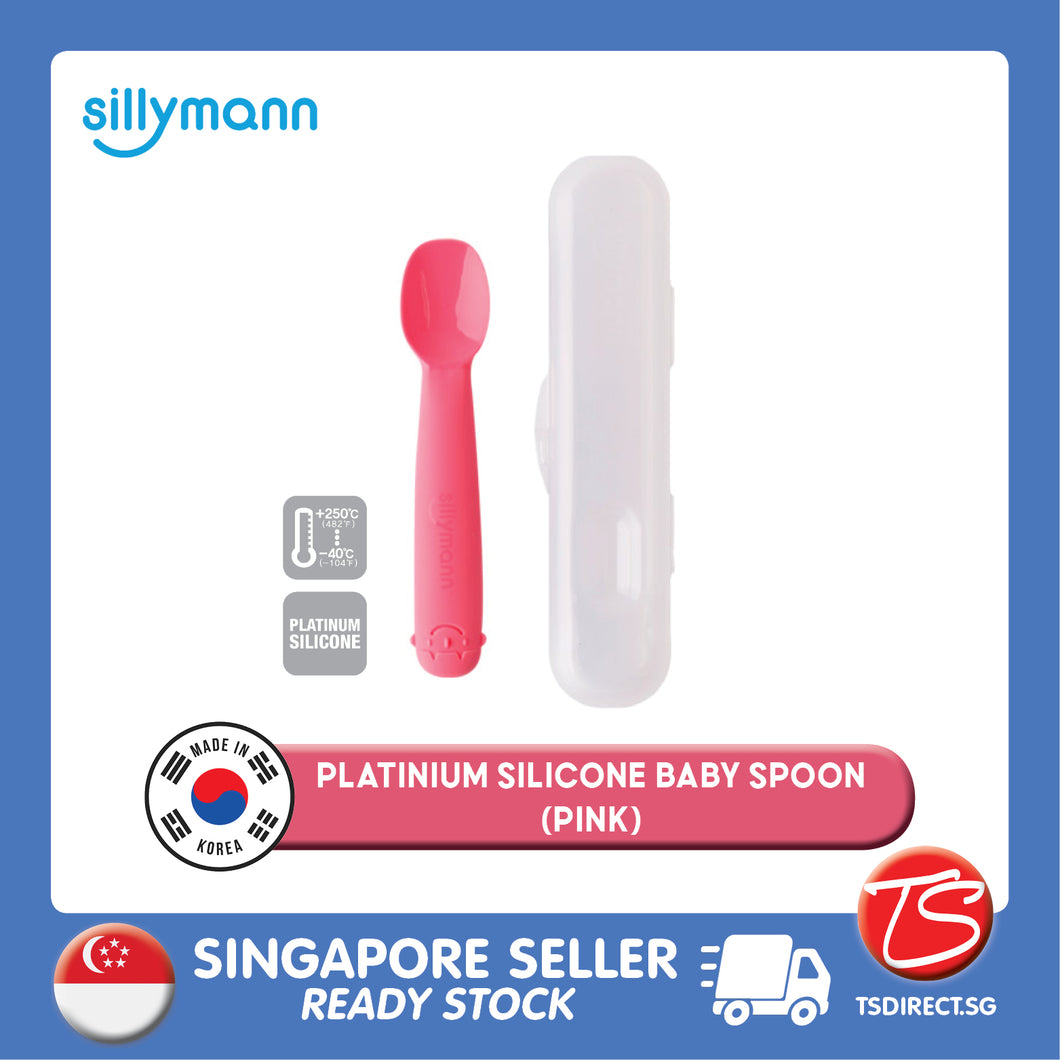 Sillymann Platinum Silicone Baby Spoon | WSB235