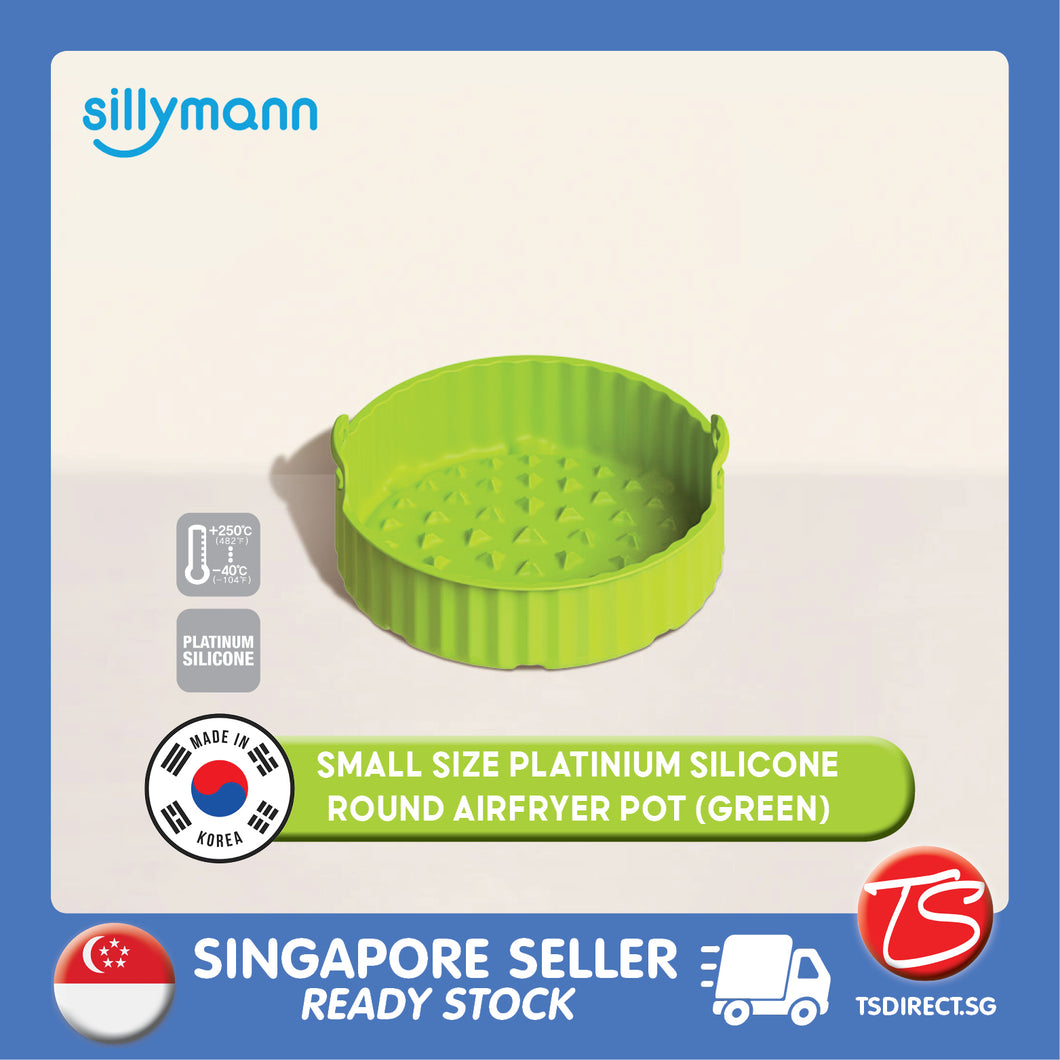 Sillymann Platinum SIlicone AirFryer Pot [ Round ] |  WSK4182 WSK4183