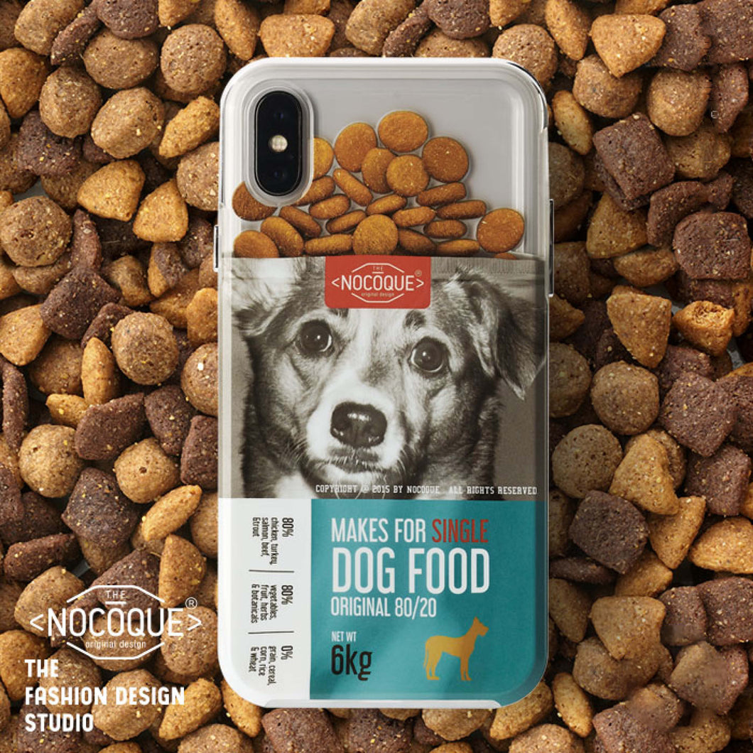 [NOCOQUE] Single Dog Food HypeBeast Full Shock Protection Case Bumper [Single Dog Food]