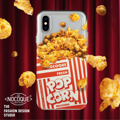 [NOCOQUE] FRESH DELICIOUS POPCORN HypeBeast Full Shock Protection Case Bumper